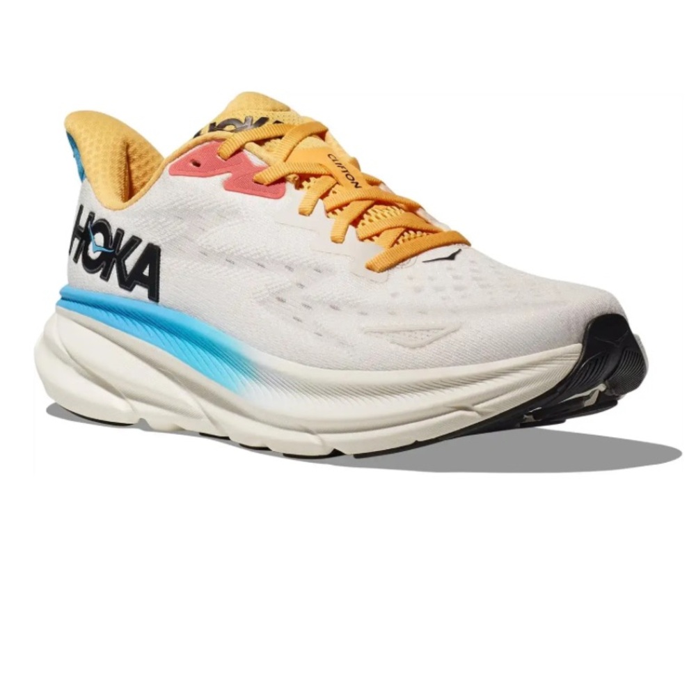 Hoka Clifton 9 - Women’s Size 5 Color Blanc De Blanc/Swim Day